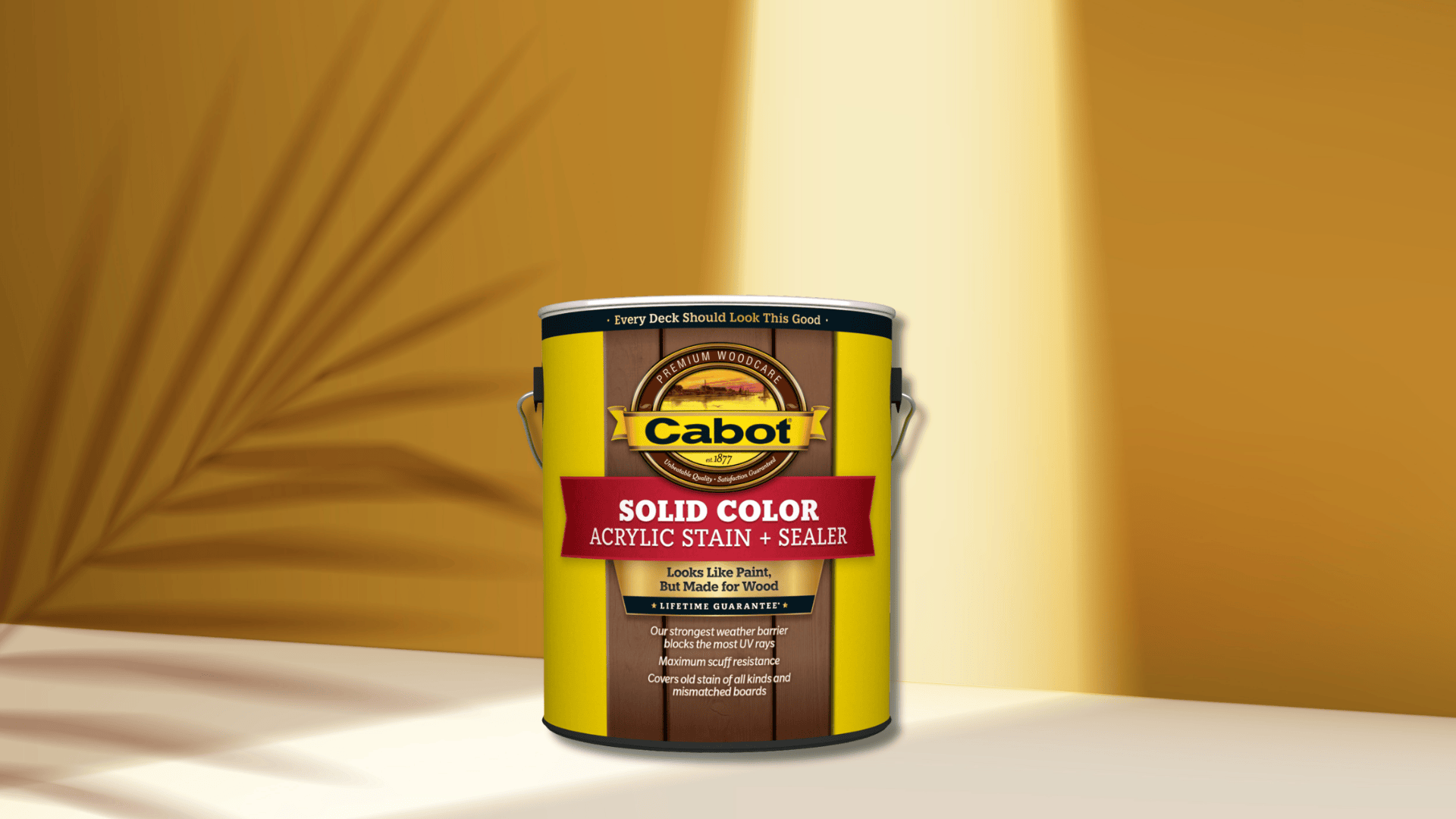 Upgrade Pick Solid Stain