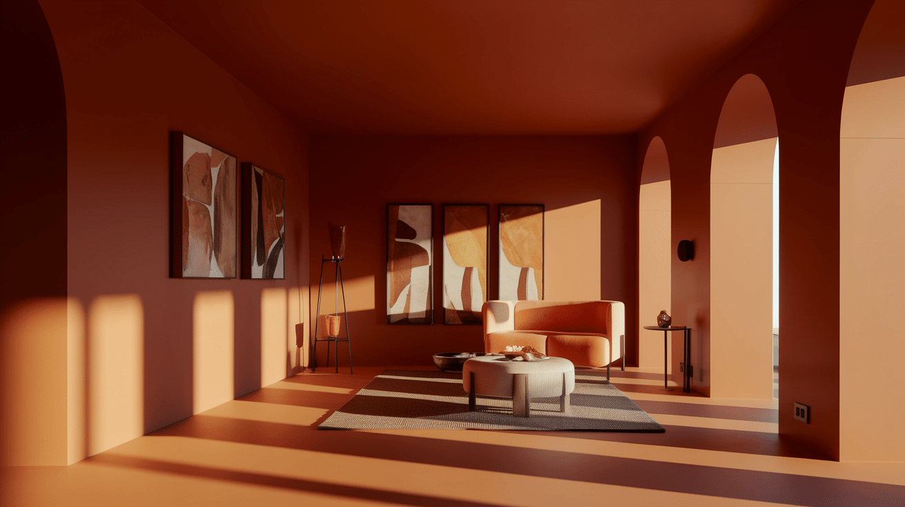 Terracotta Color for Interior Use