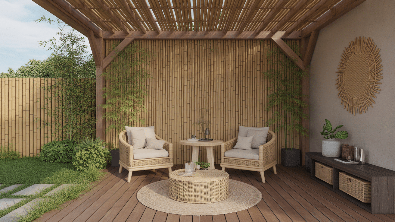 Bamboo or Reed Cover