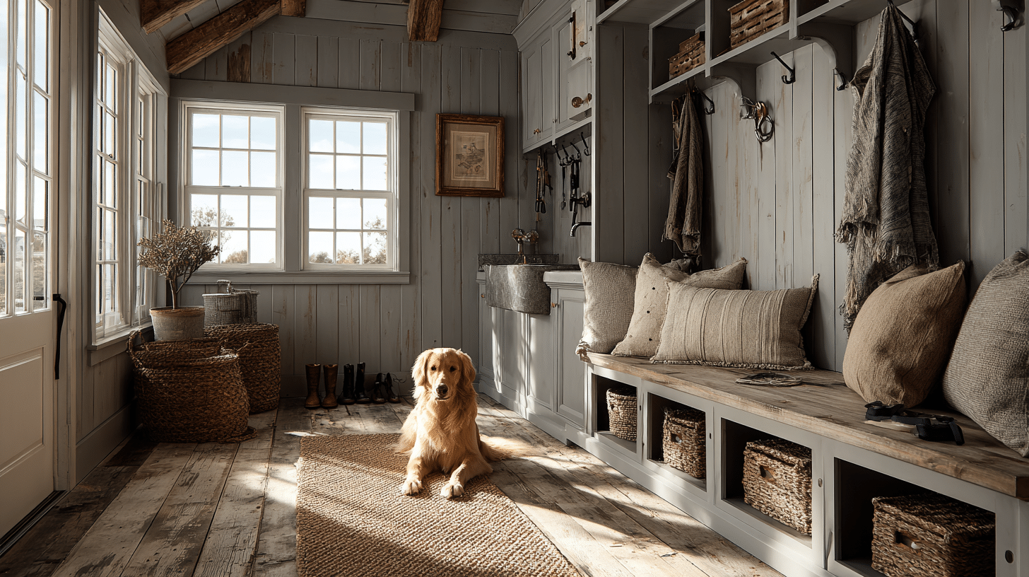 Pet-Friendly Mudroom