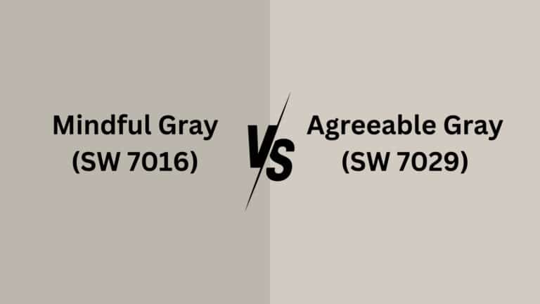 Mindful Gray vs. Agreeable Gray: Key Difference