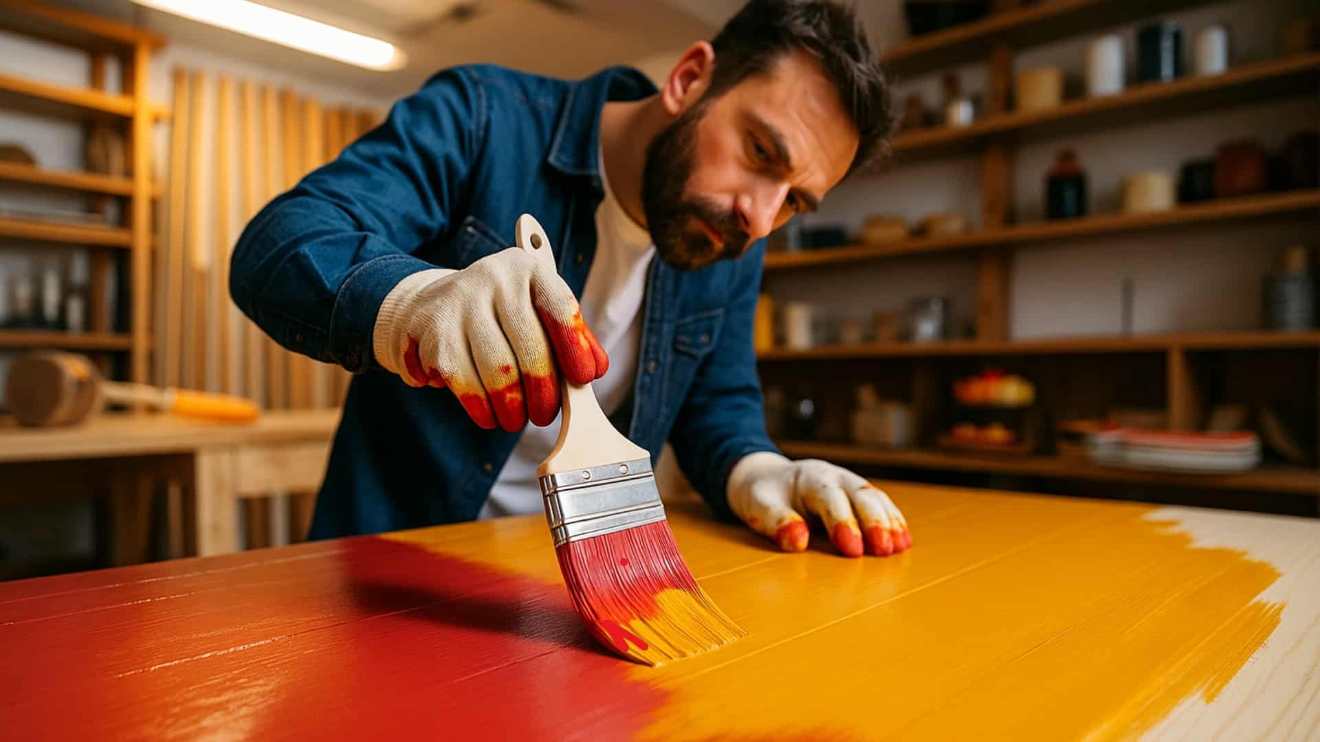 Painting with Latex Paint