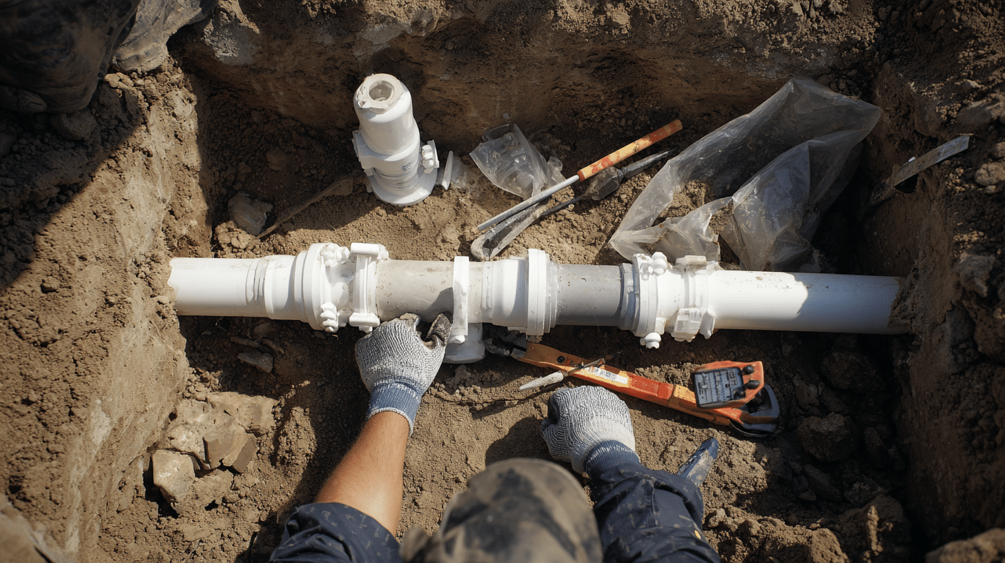 Installing the New Pipe