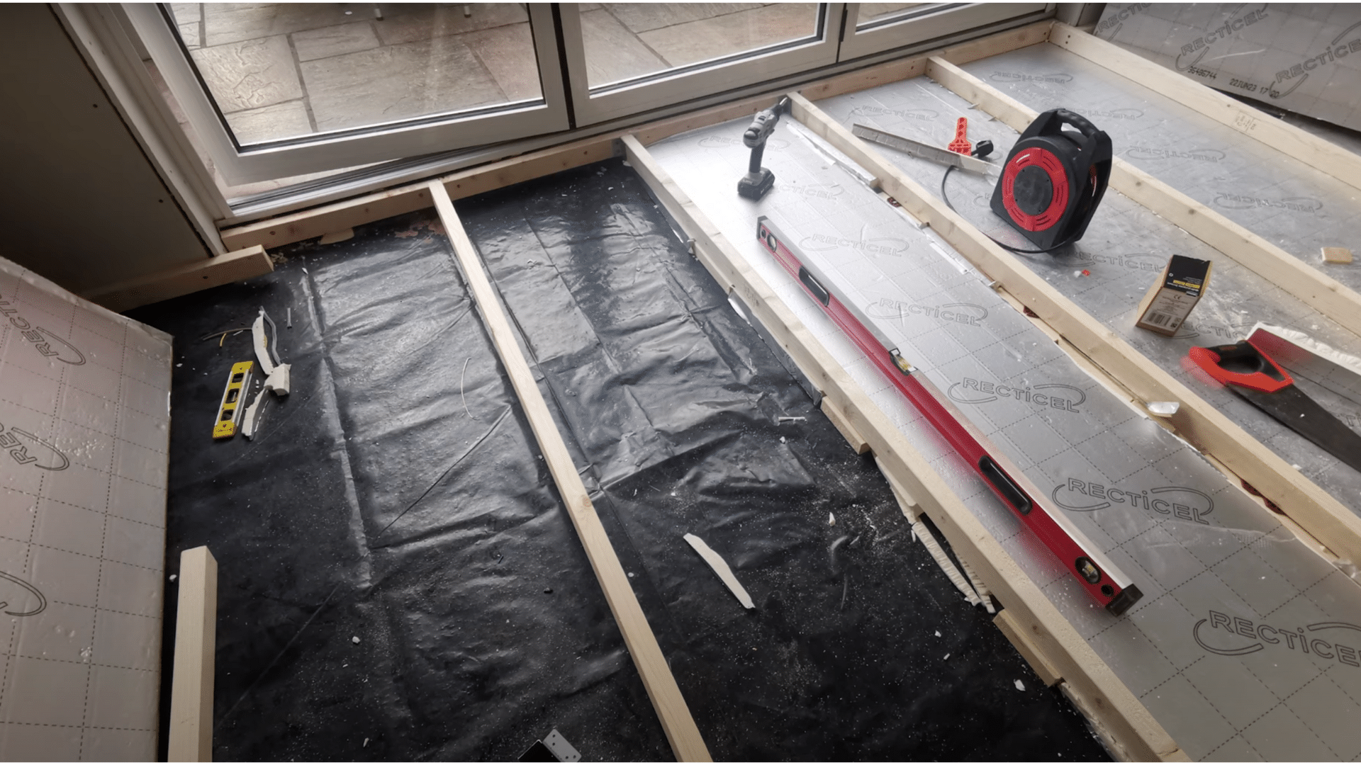 Finish the Floor and Add Interior Touches