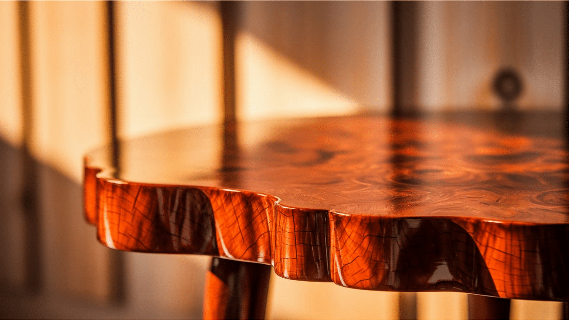 wooden table