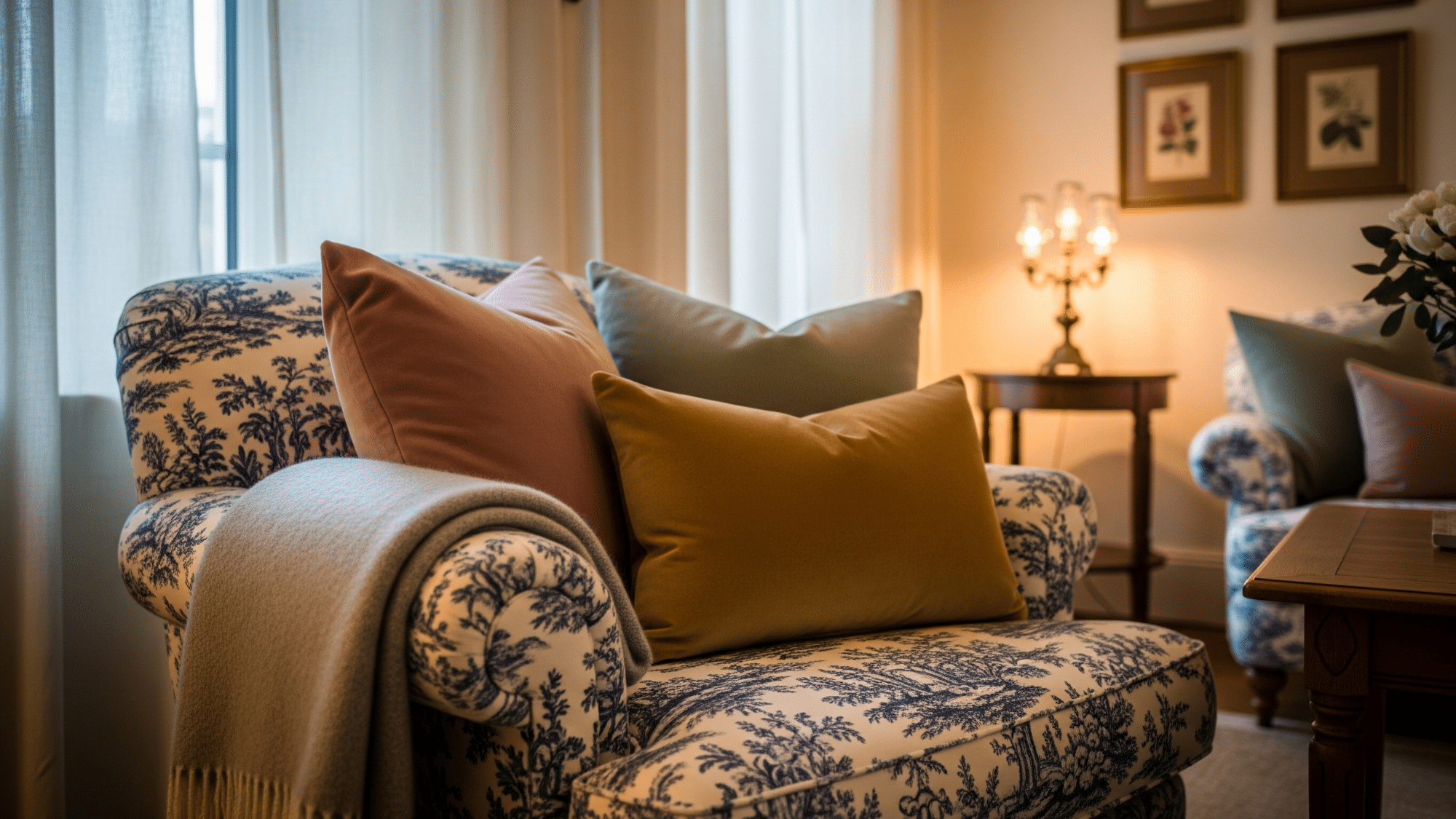 4. Use Cosy, Elegant Fabrics