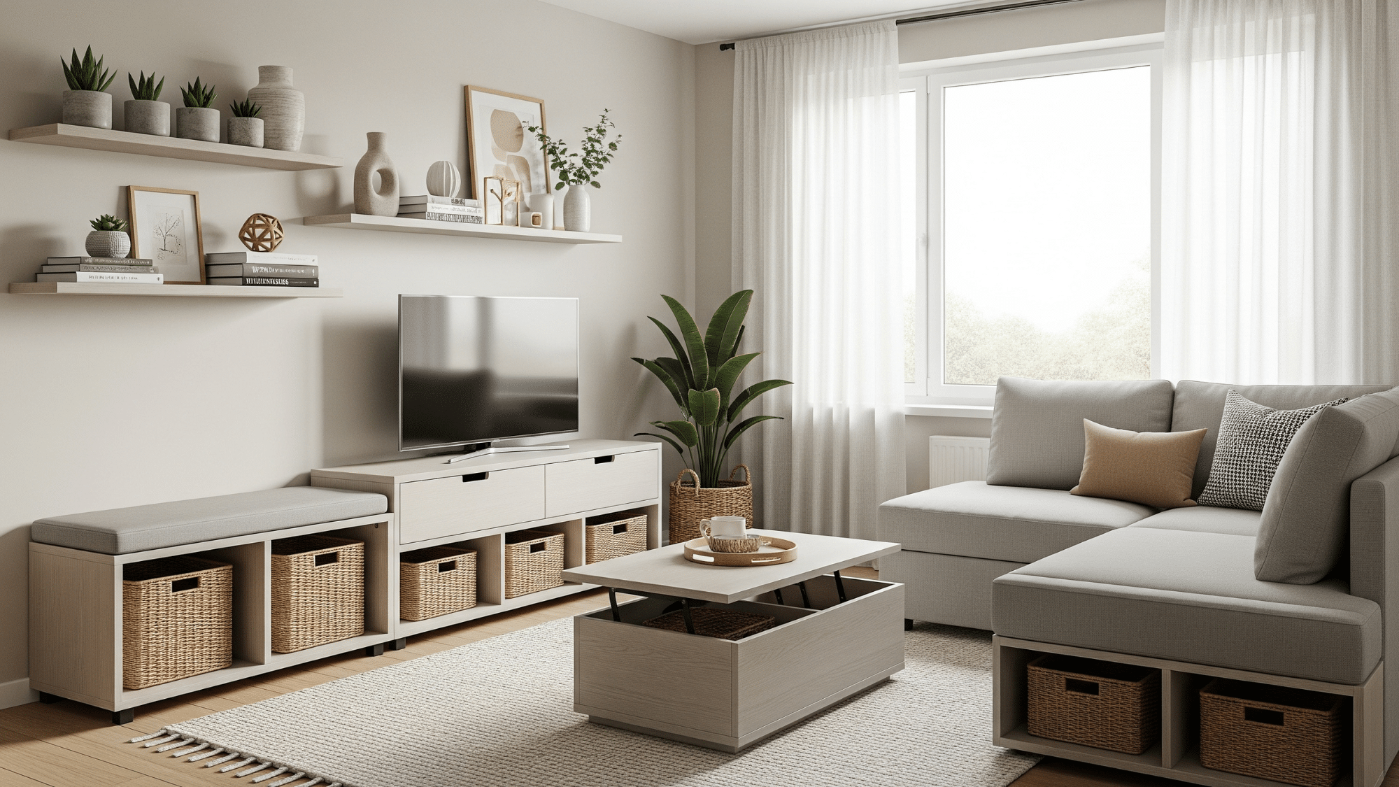 5. Maximise Storage in Small Spaces