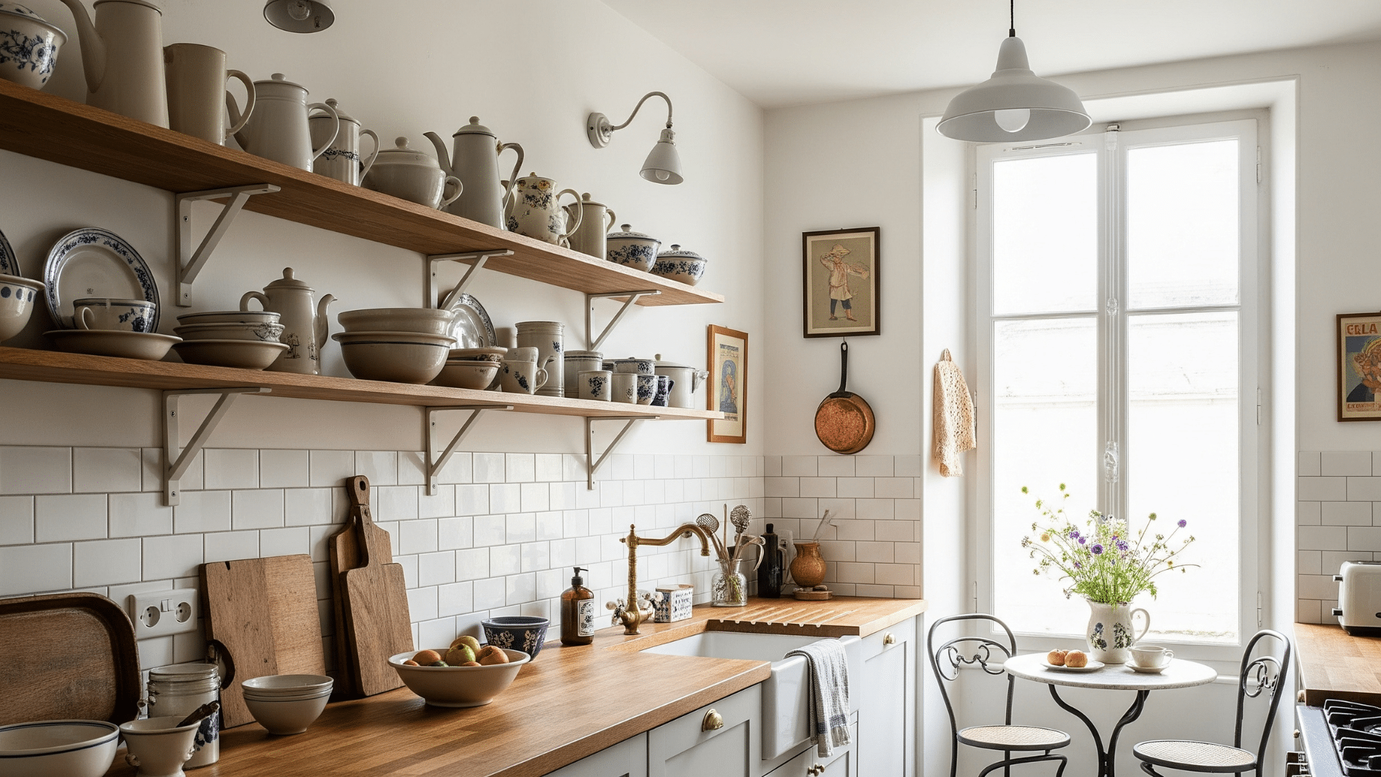 6. Open Shelving for the Win