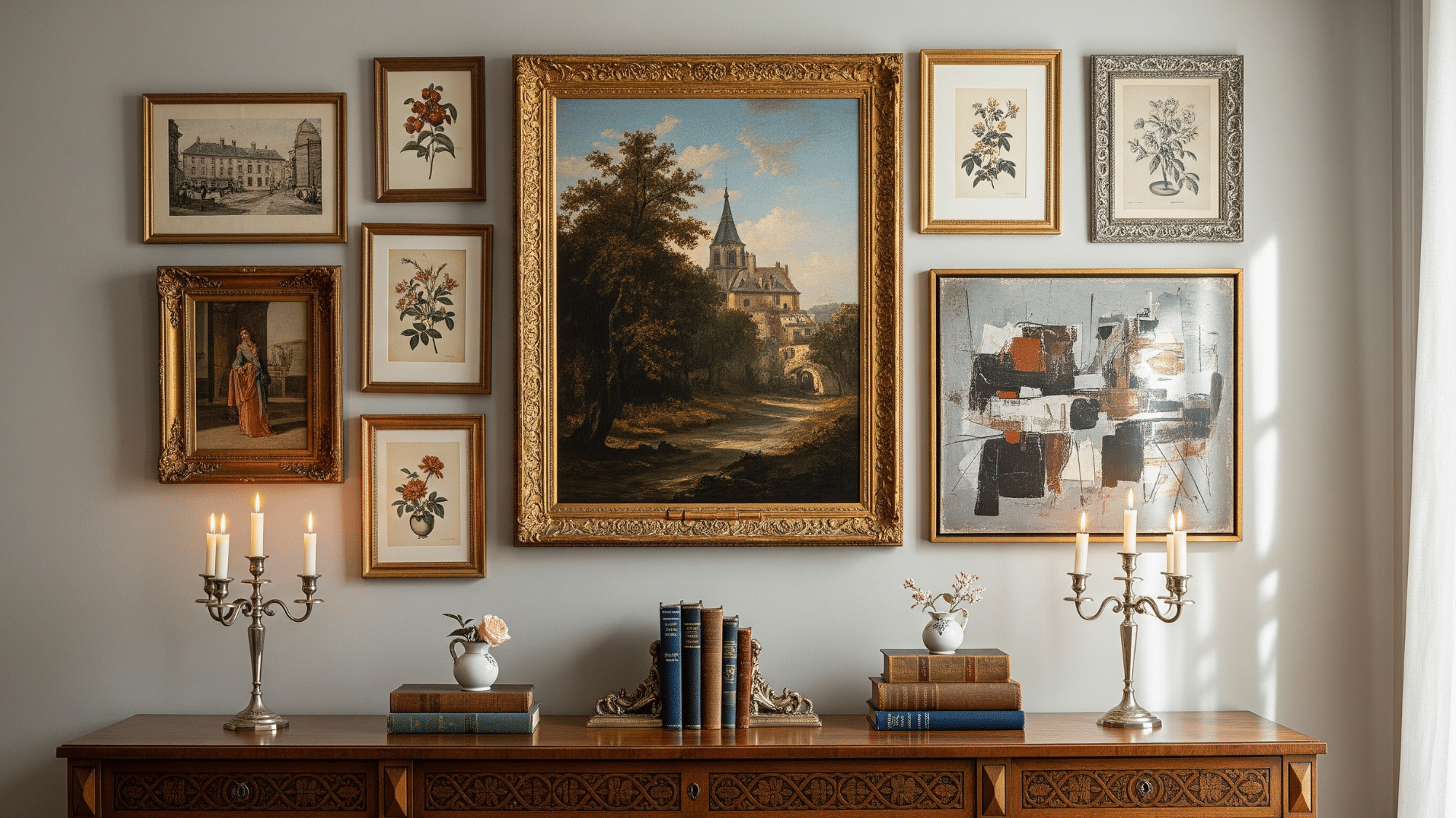 8. Add Some French Art