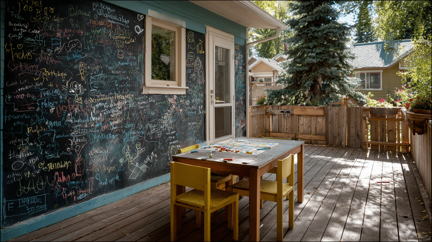 Add a Chalkboard Wall