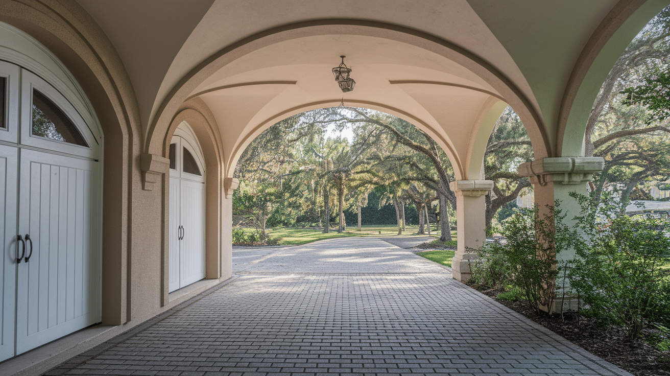 Arched Overhang