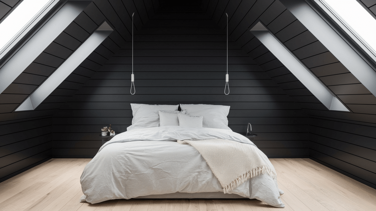 Attic Bedroom Ceiling