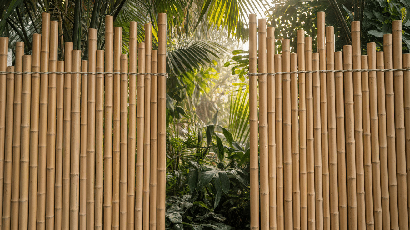 Bamboo Fence (Rolled or Panel Style)