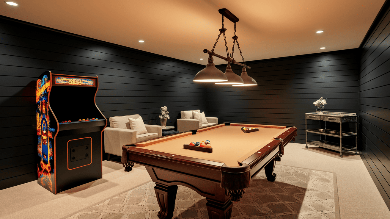 Basement Entertainment Zone