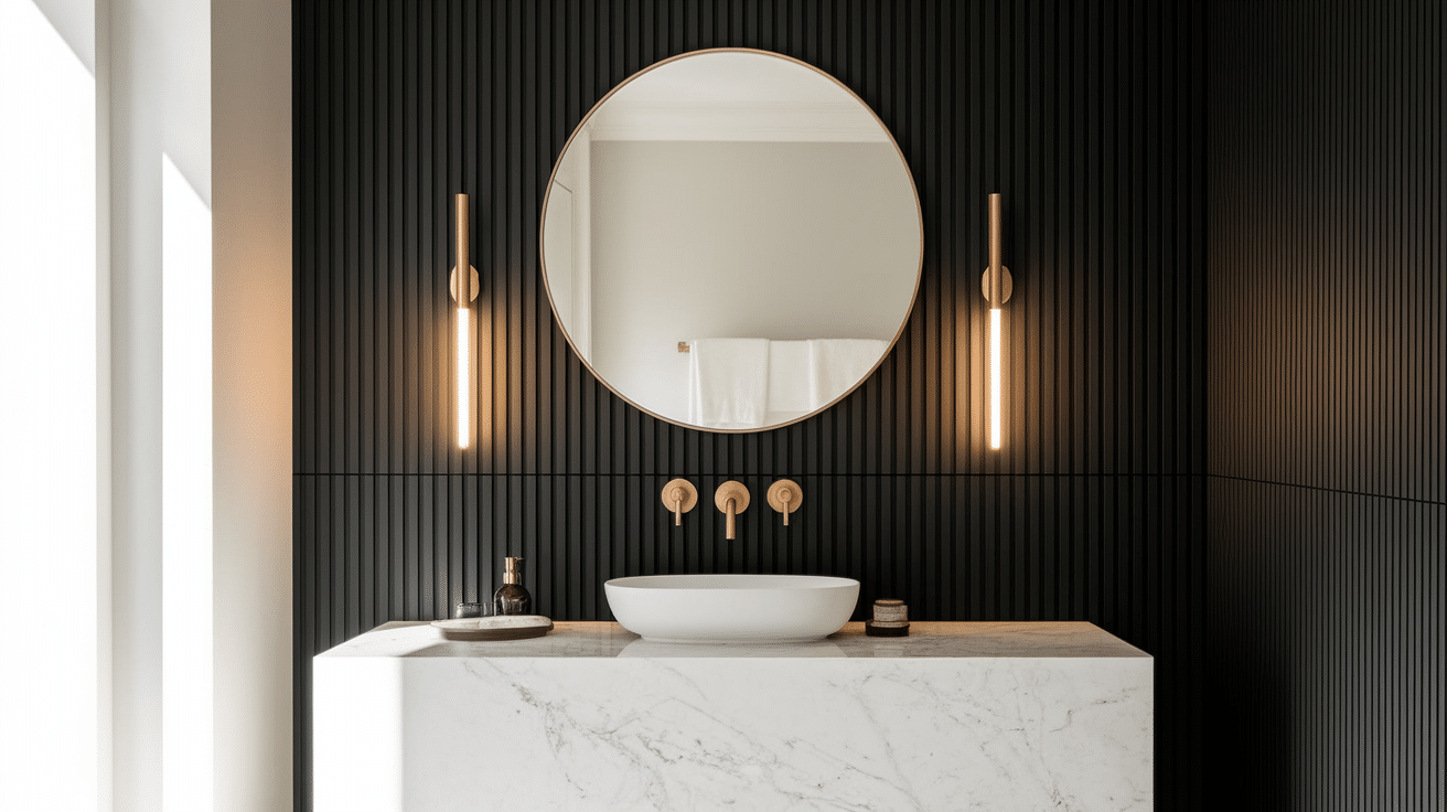 Bathroom Vanity Backdrop