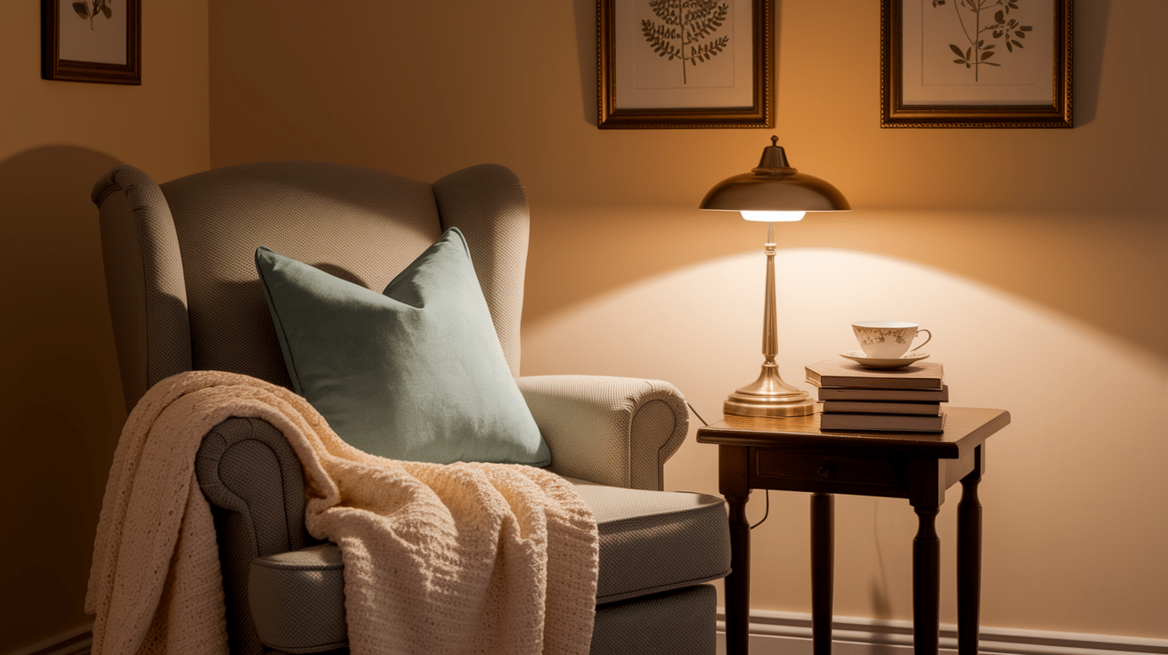 Bedroom Reading Corner