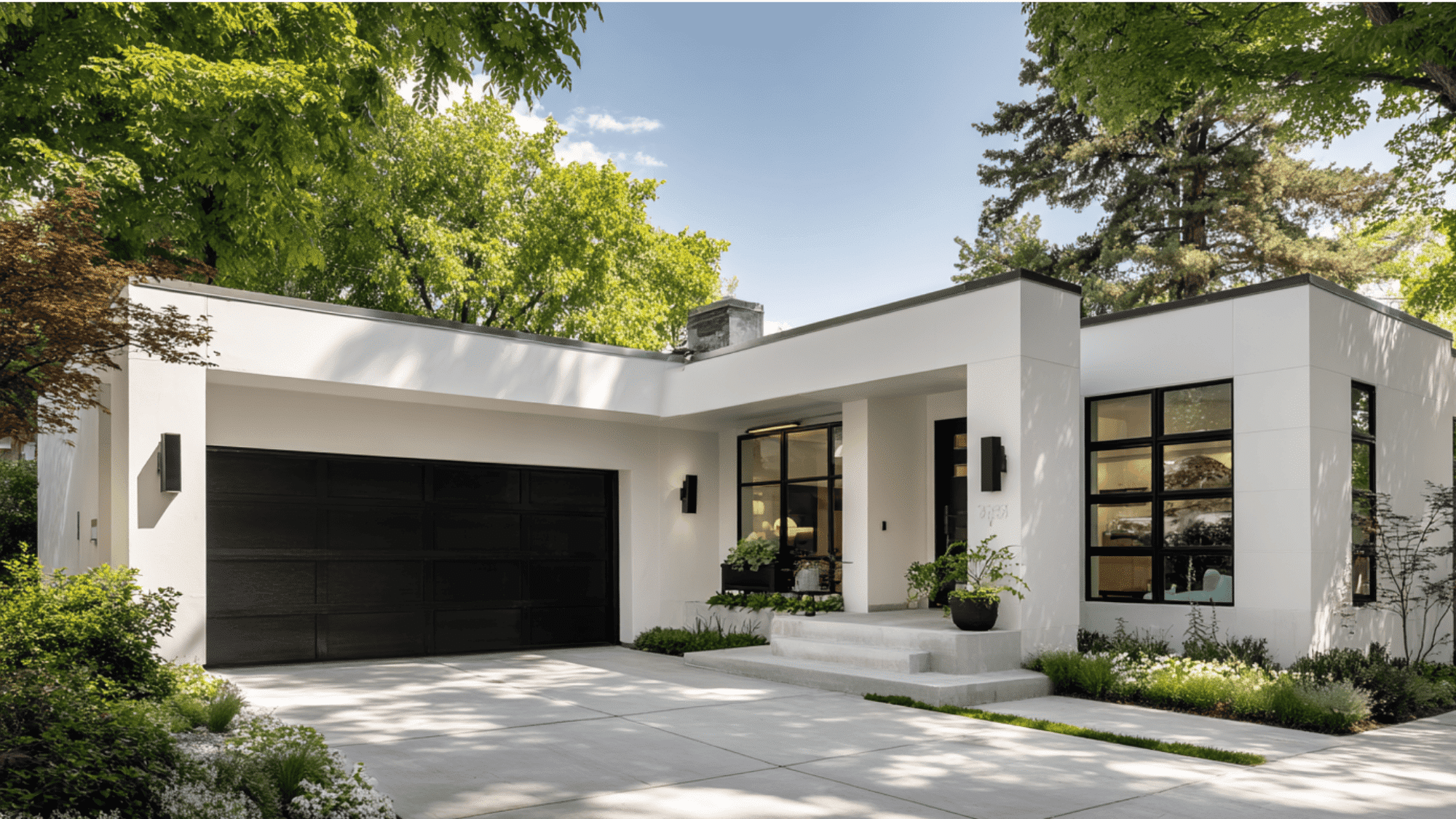 Black Garage Accents