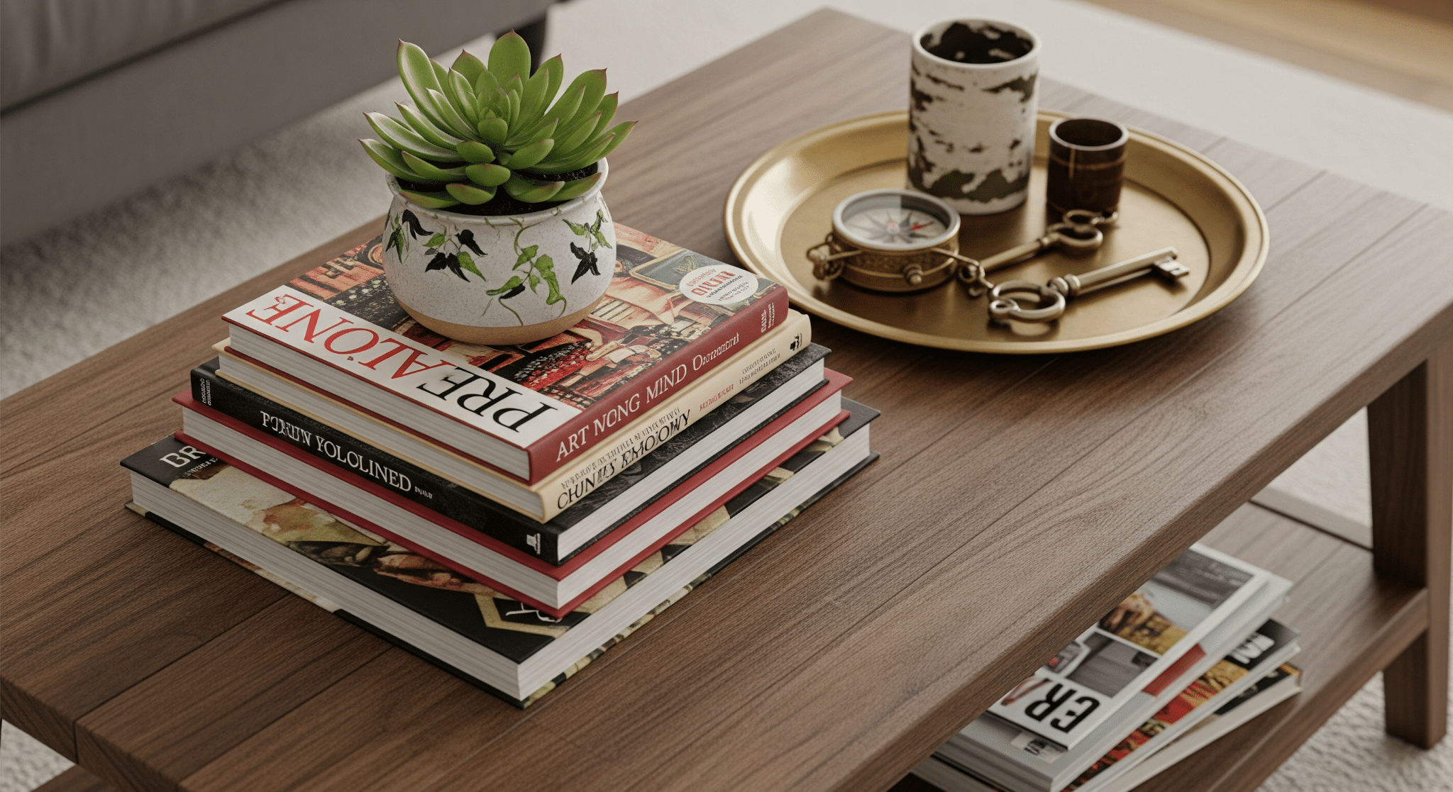 Book Lover’s Coffee Table