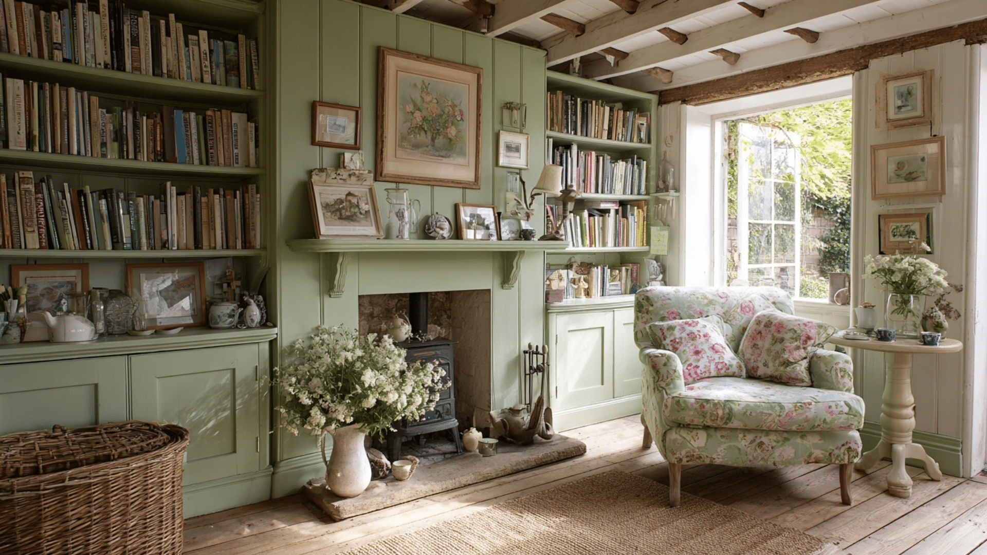 Built In Book Shelving