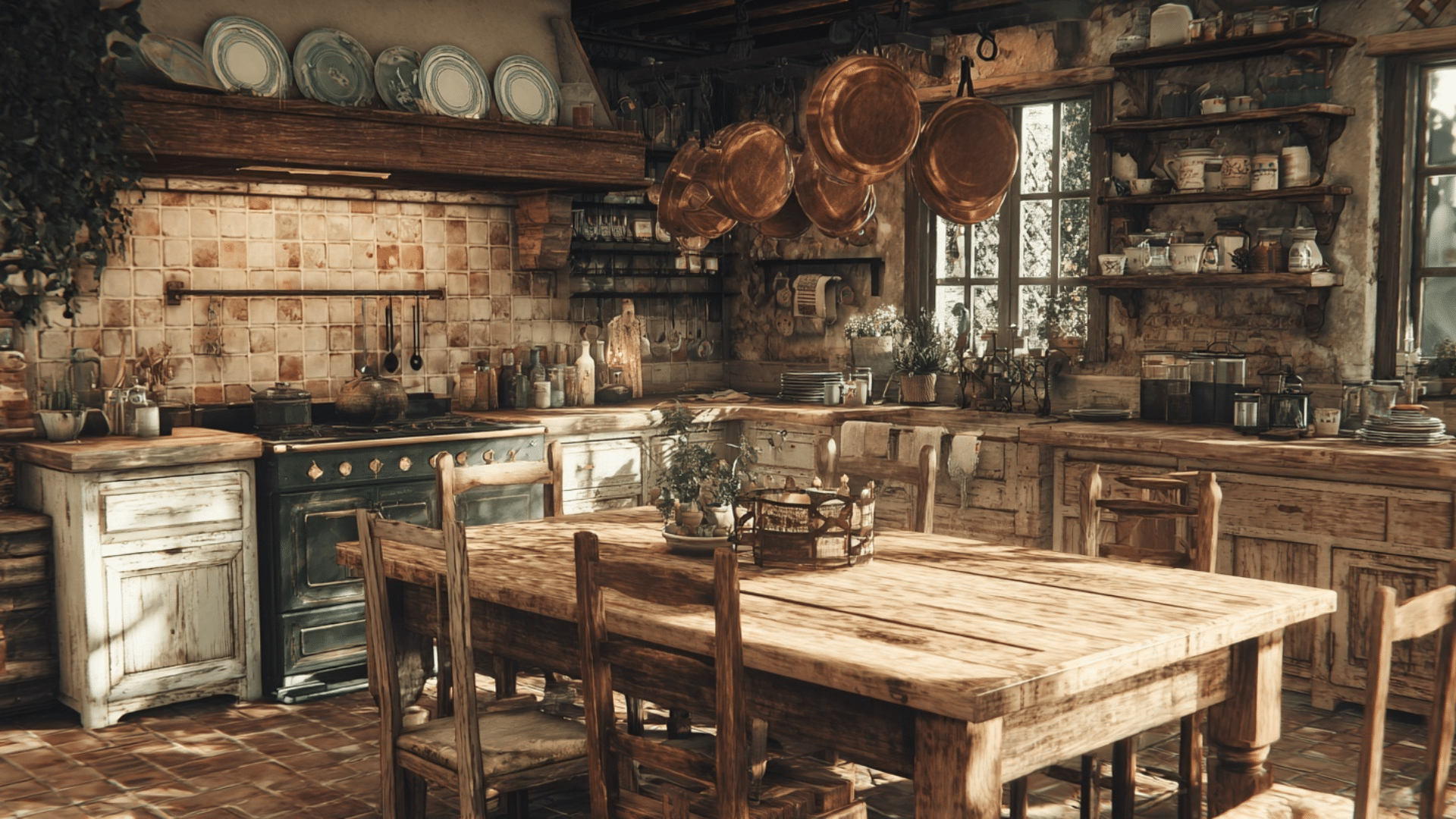 Classic Farmhouse Table