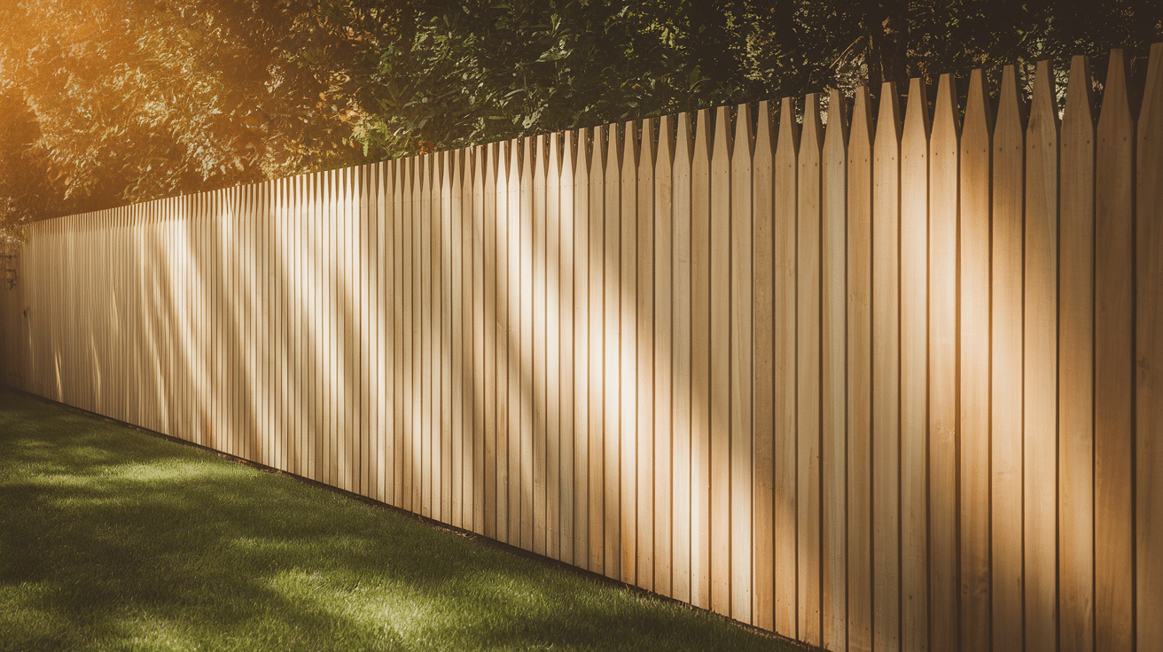 Classic Vertical Board Fence