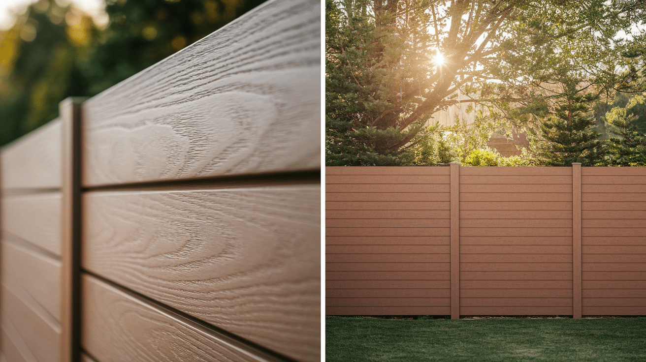 Composite Wood Privacy Fence