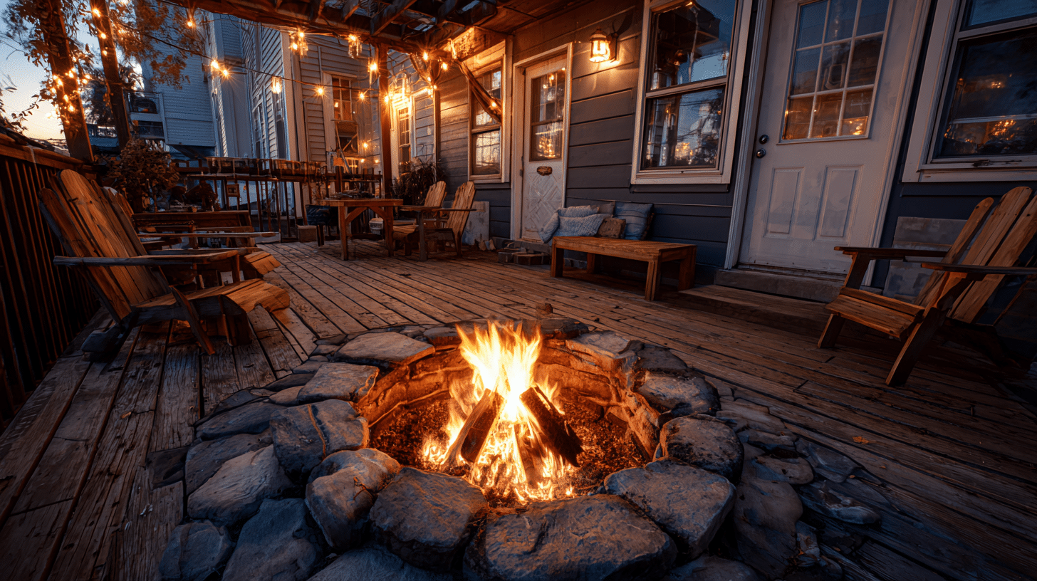 Create a Cozy Fire Pit Area