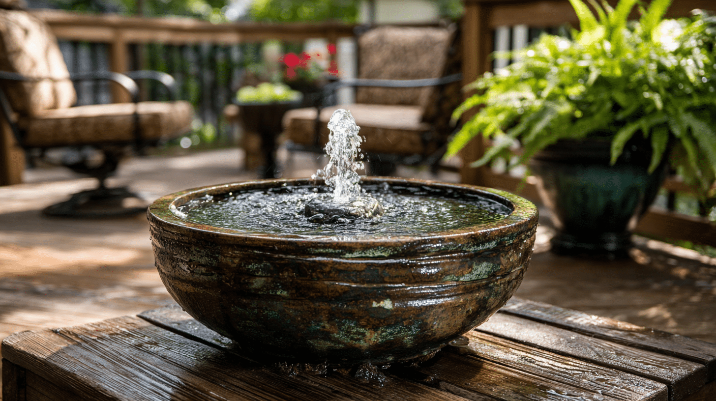 Create a Small Deck Fountain