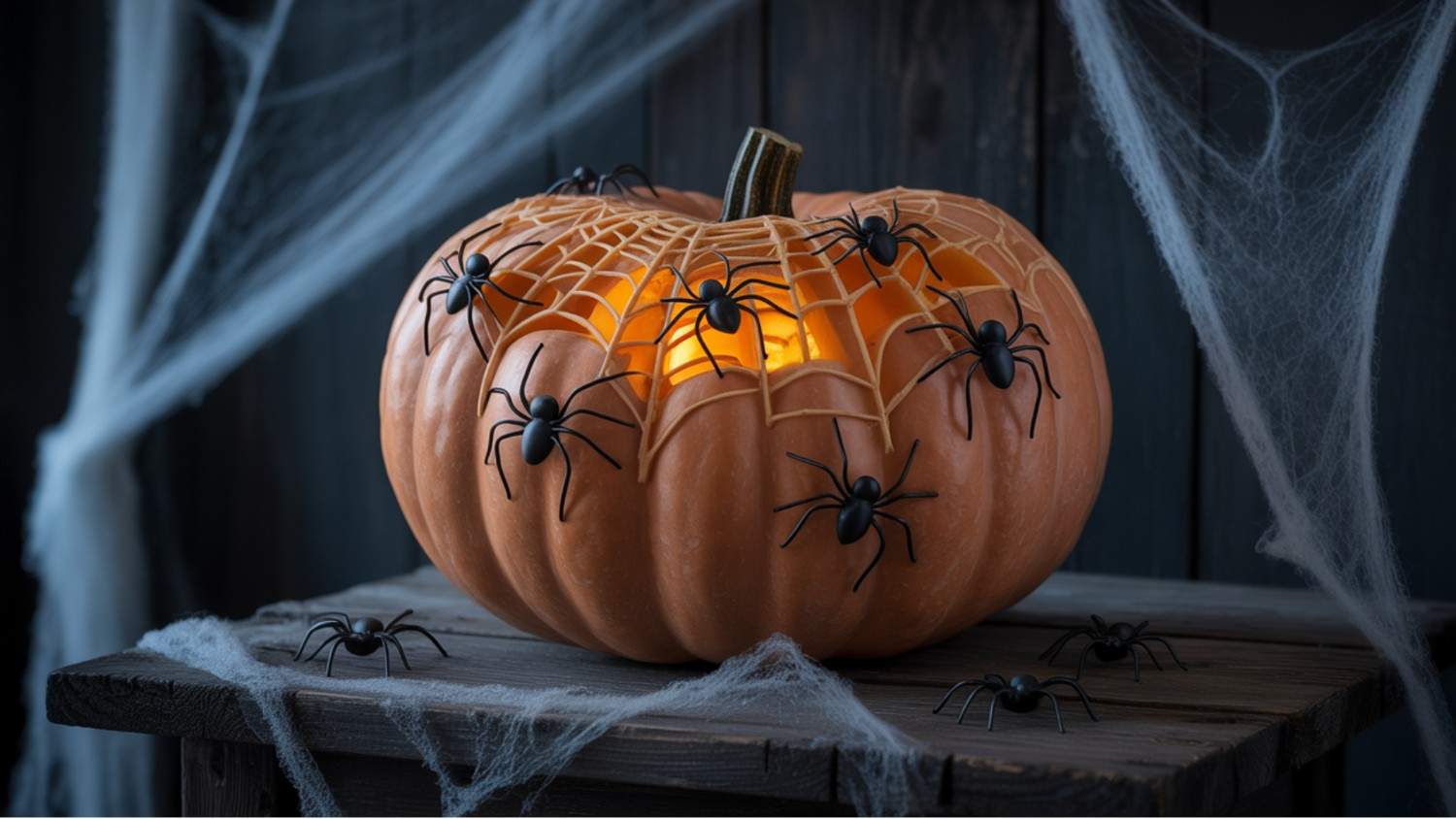 Creepy Crawly Pumpkin