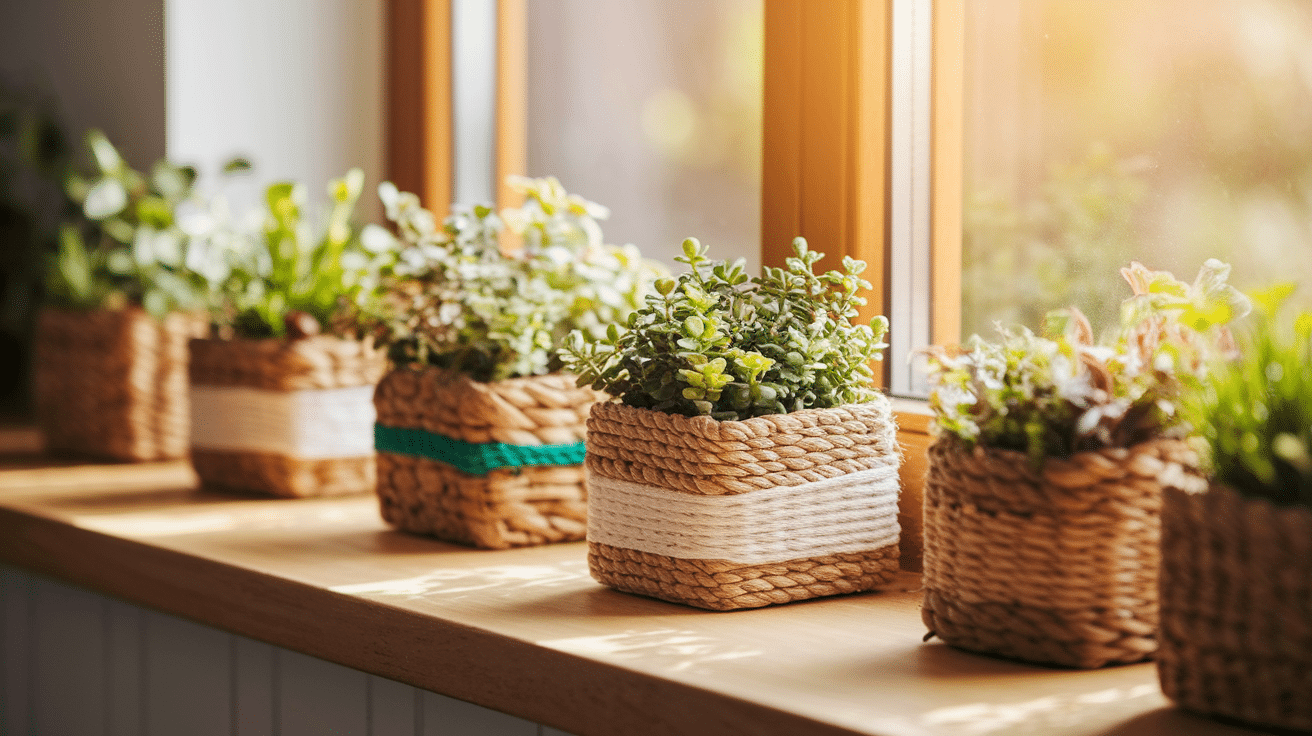 DIY Compostable Planters