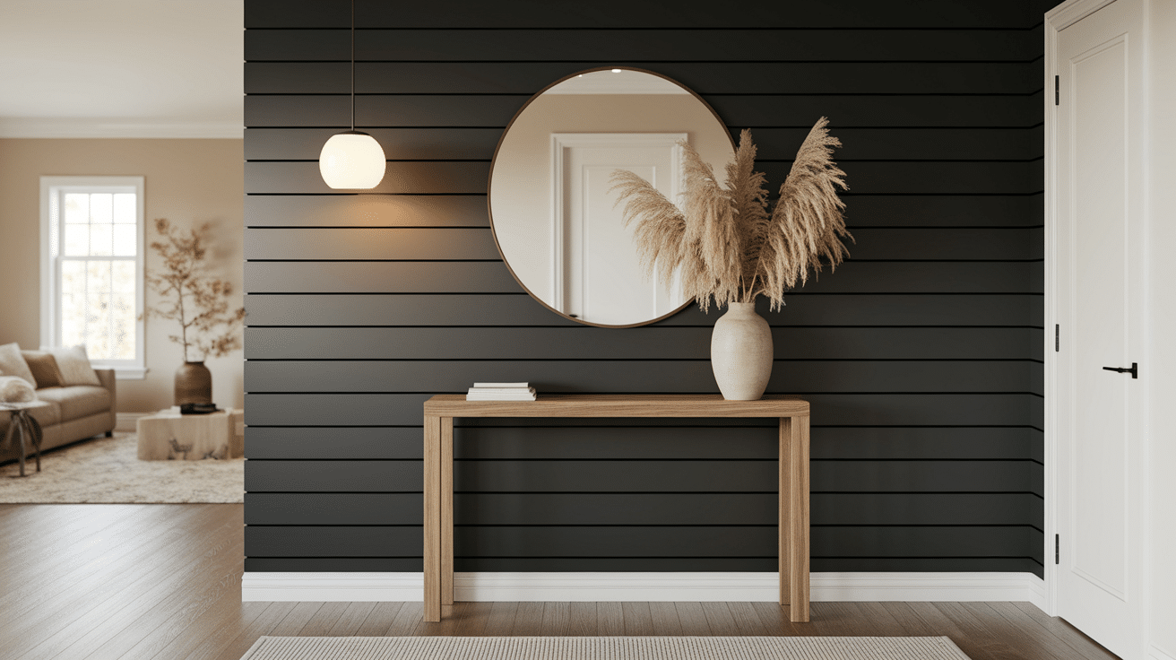 Entryway Statement Wall