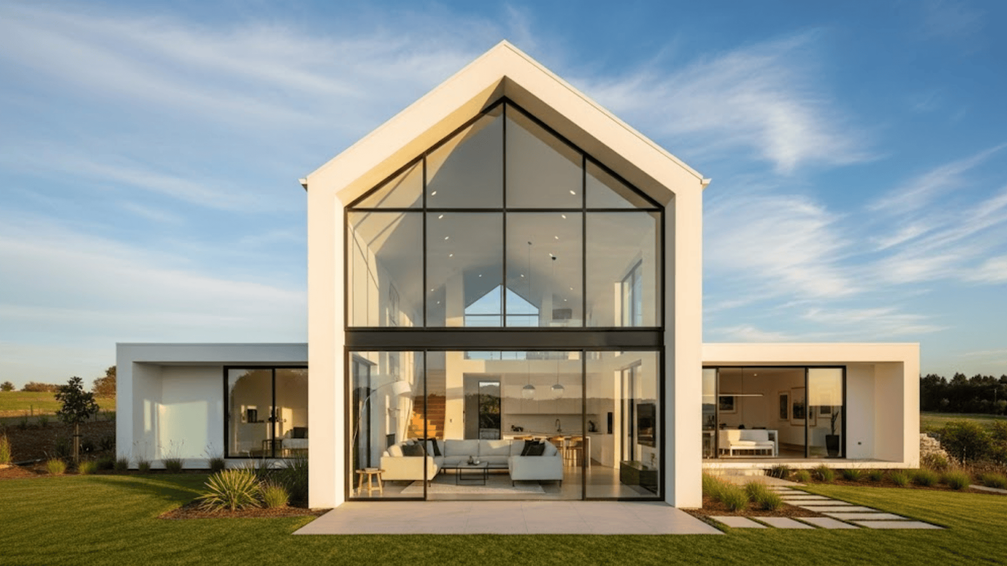 Glass Front Wall
