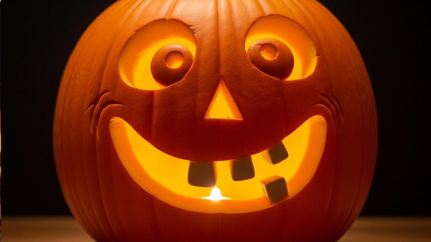 Goofy Grin Pumpkin