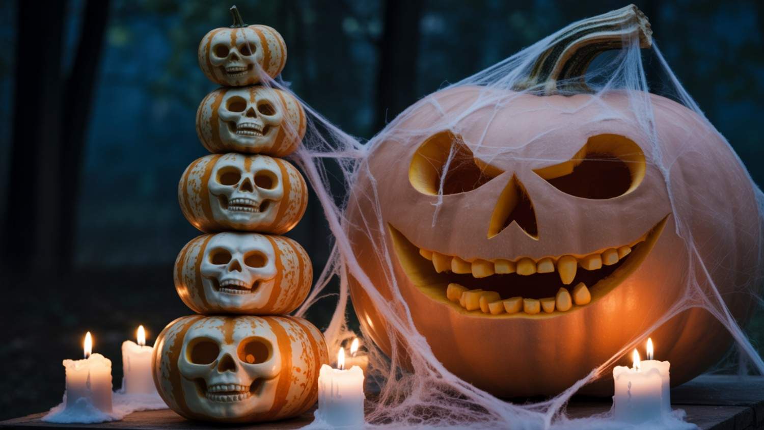 Gourd Skulls