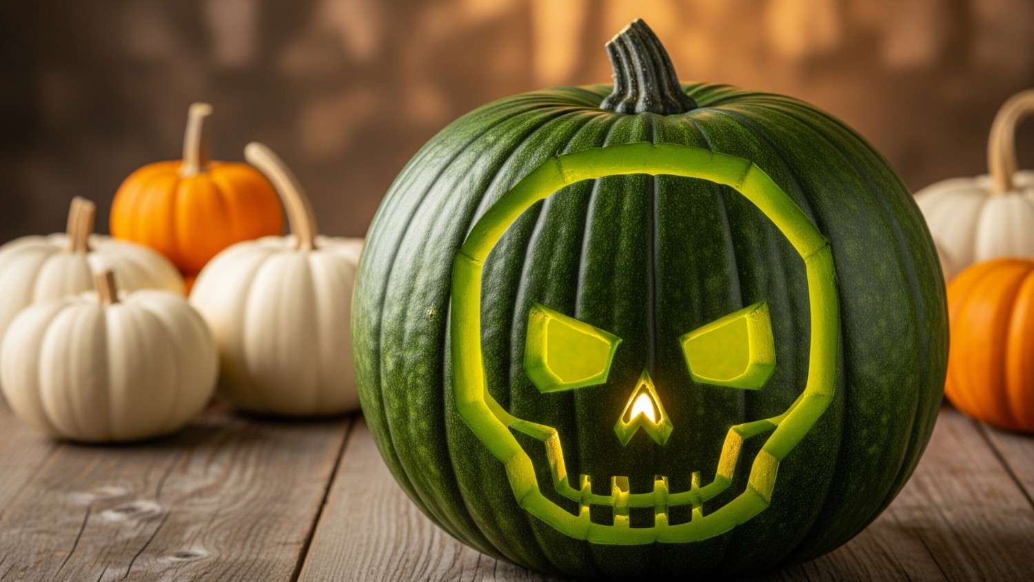 Gorgeous Green Pumpkin