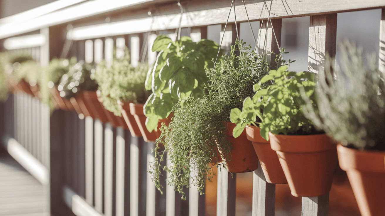 Hanging Herb Garden Planters