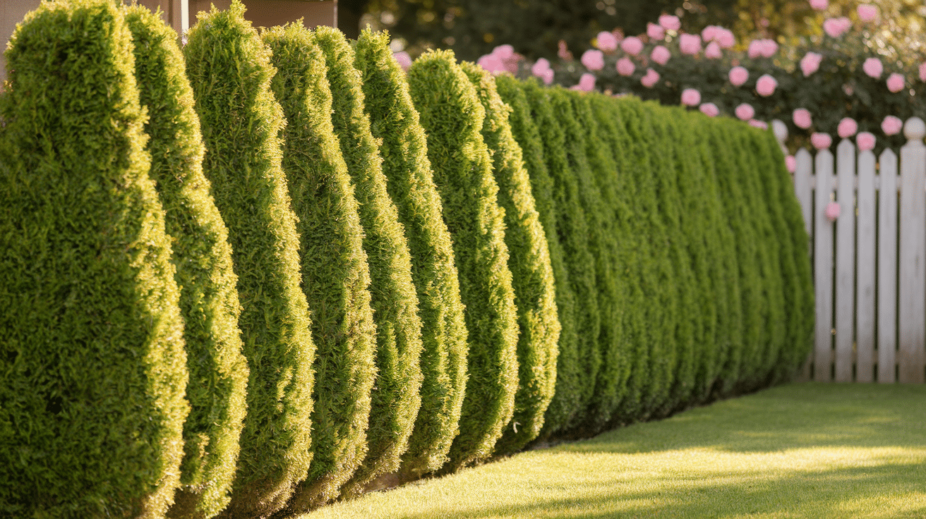 Hedge (Boxwood, Privet, or Arborvitae)