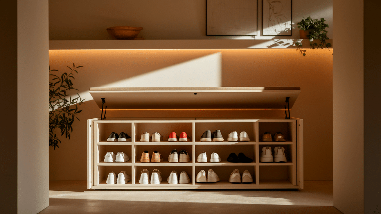 Hidden Storage Bench