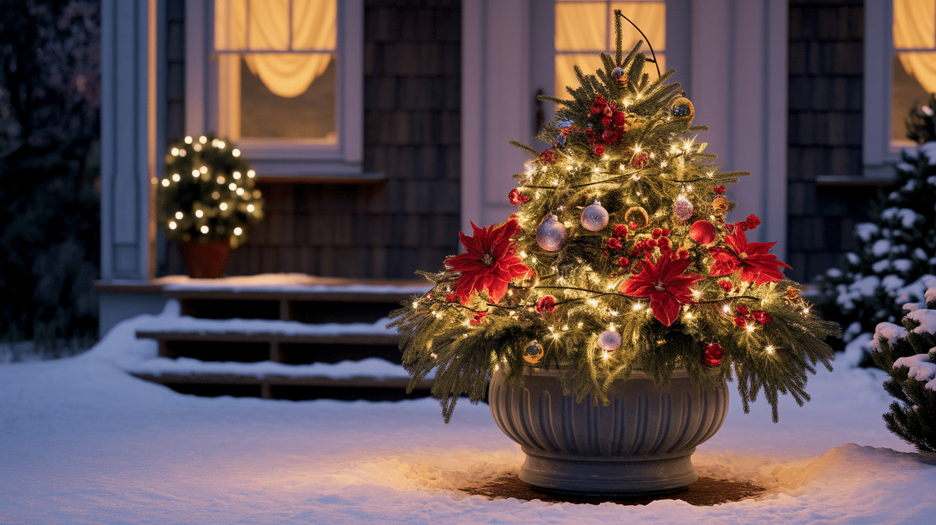 Holiday-Themed Planters