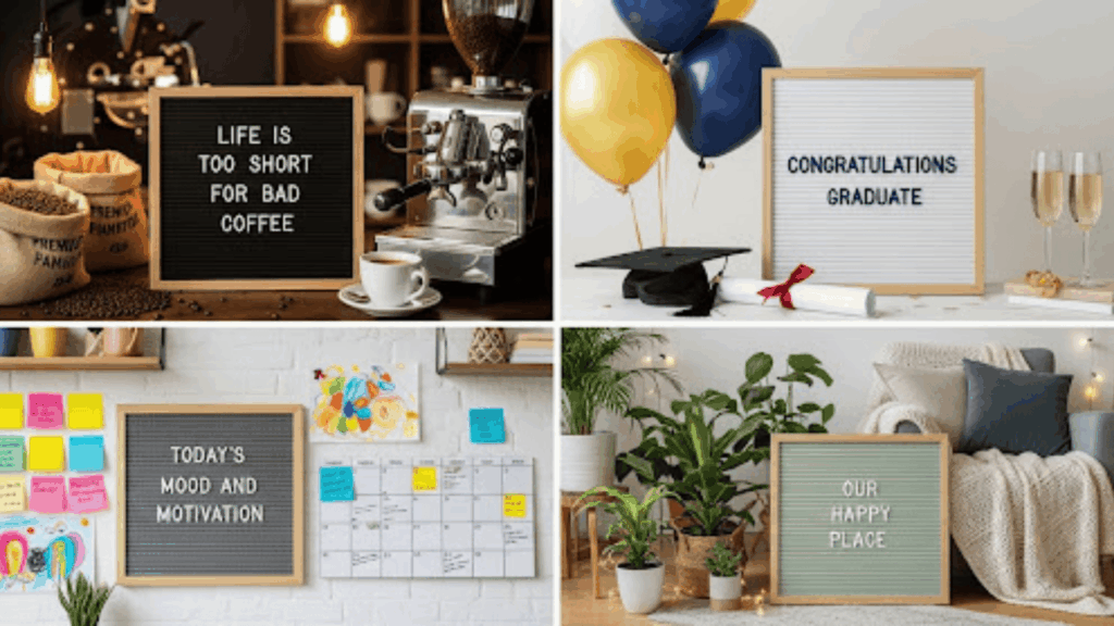 Letter board quotes