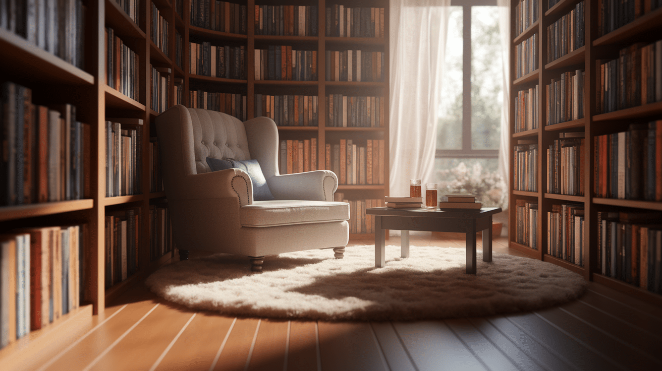 Library Style Reading Room