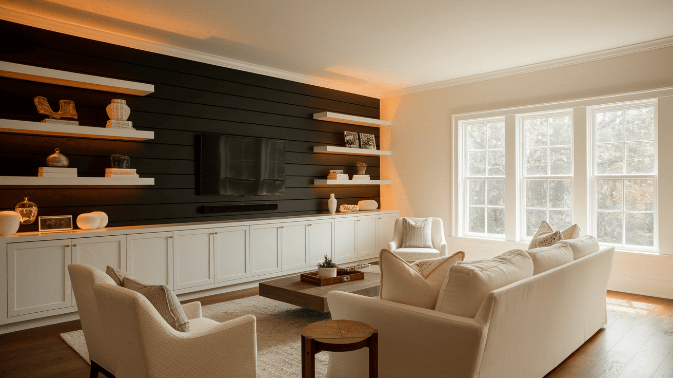 Media Wall Entertainment Center