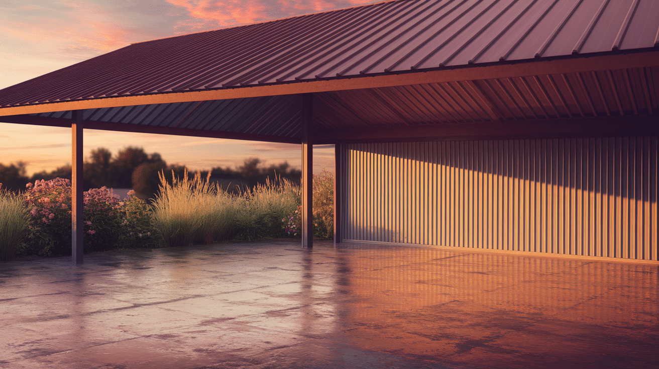 Metal Roof Overhang