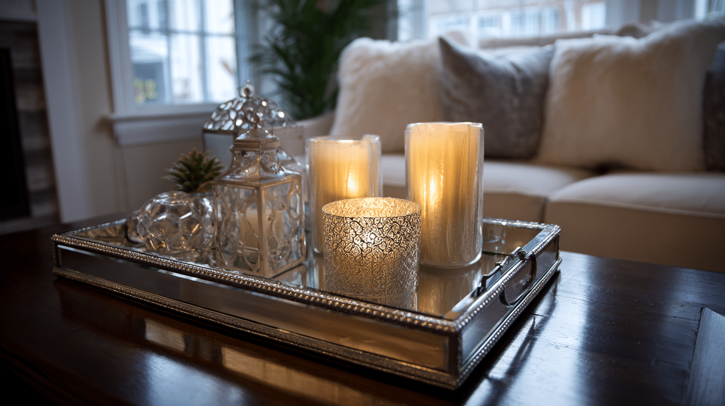 Mirrored Tray