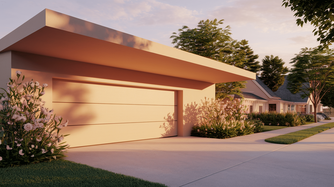 Modern Flat Overhang