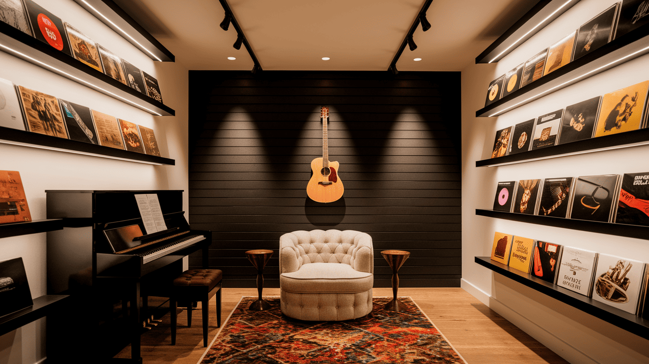 Music Room Sound Wall