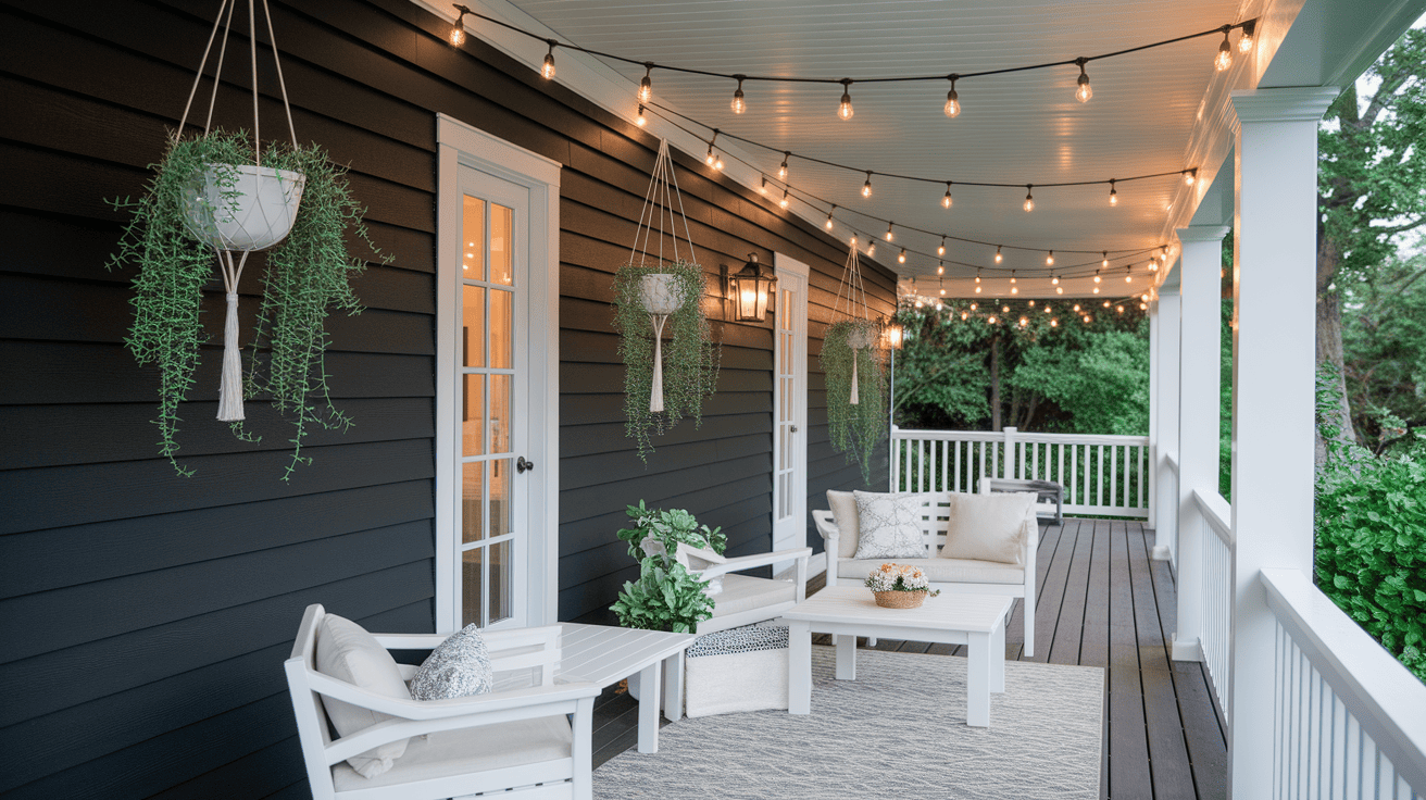 Outdoor Covered Porch