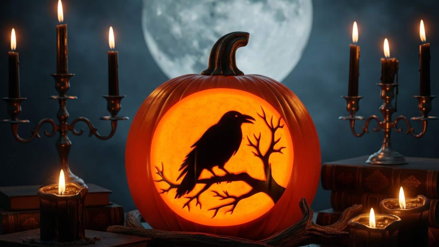 Raven pumpkin