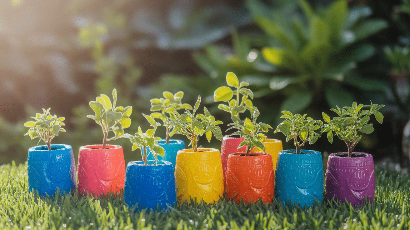 Recycled Plastic Planters