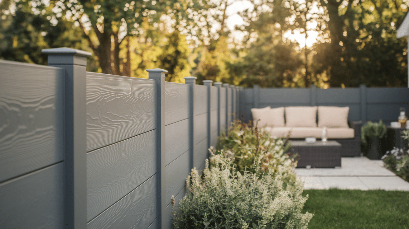 Recycled Plastic Privacy Fence